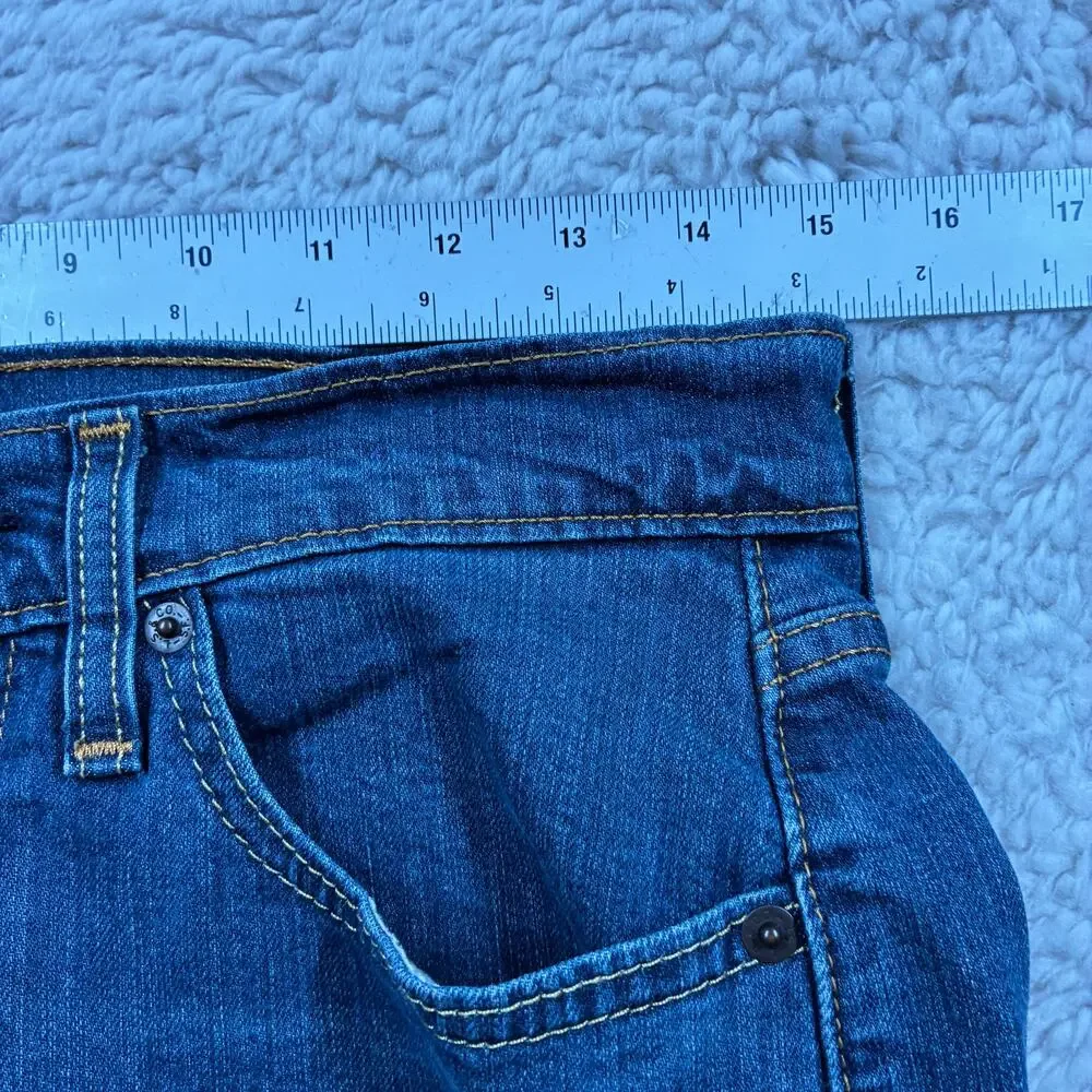 Levi's 514 Jeans 29 x 30 Straight Fit Leg Medium Wash Denim Casual